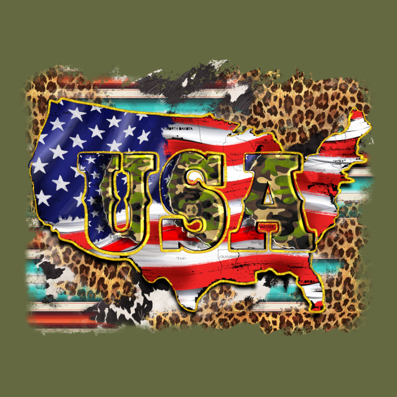 Western America Map Usa Long Sleeve Tee by BarkalooDesign | Teevron