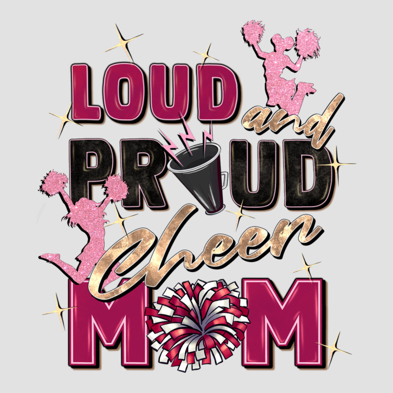 Loud And Proud Cheer Mom Premium Hoodie by Zillion Design Studio | Teevron