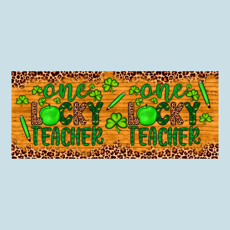 Western St. Patrick's Day One Lucky Teacher Ladies Tee by Artiststas | Teevron
