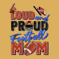 Loud And Proud Football Mom Premium Hoodie | Teevron