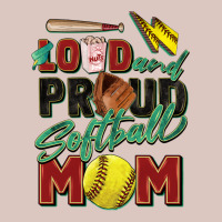 Loud And Proud Softball Mom Premium Hoodie | Teevron