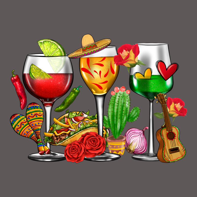 Mexico Wine Glasses Cups Premium Hoodie by CTS Tumbler Store | Teevron