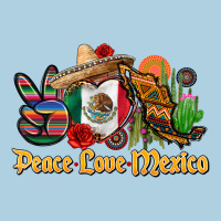 Peace Love Mexico Premium Hoodie | Teevron
