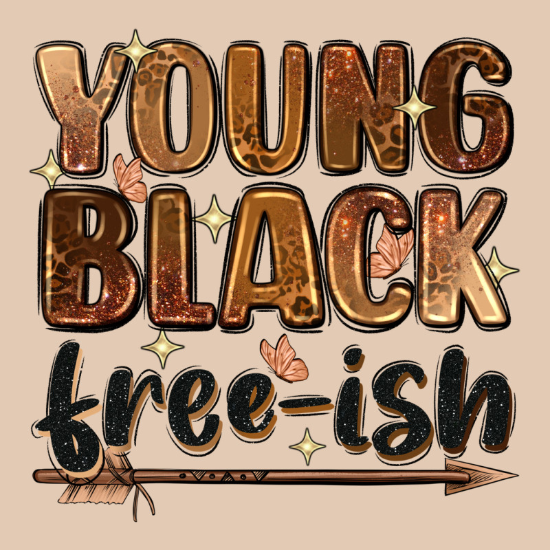 Young Black Free-ish Urban Hoodie by Zillion Design Studio | Teevron
