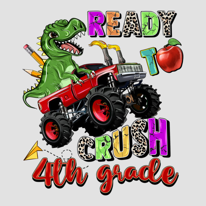 Ready To Crush 4th Grade Premium Hoodie by Zillion Design Studio | Teevron