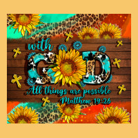 With God All Things Are Possible Vintage Hoodie | Teevron