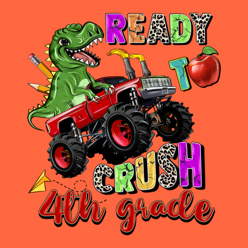 Ready To Crush 4th Grade Premium Hoodie by Zillion Design Studio | Teevron