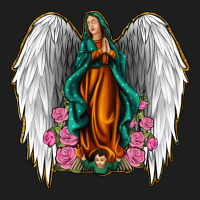 Angel Wing Lady Of Guadalupe Classic Tee | Teevron