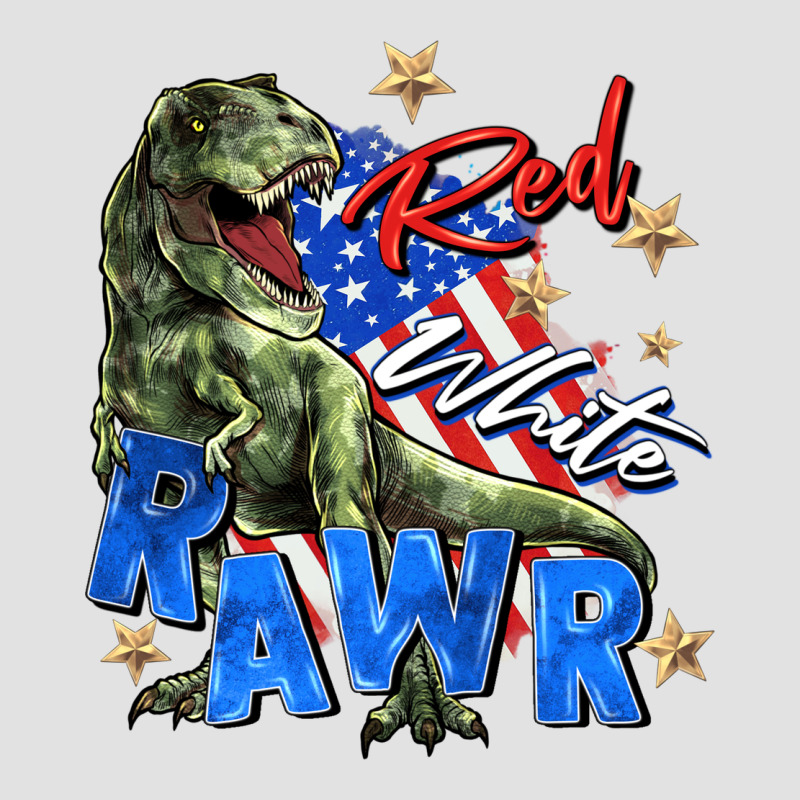 Red White Rawr Premium Hoodie by Zillion Design Studio | Teevron