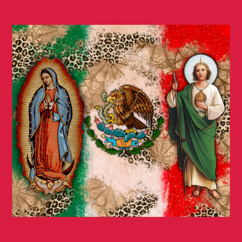 Virgin Mary And San Judas Premium Hoodie by CTS Tumbler Store | Teevron