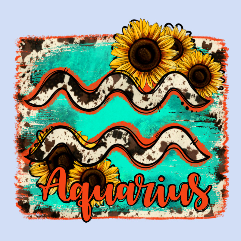 Aquarius Turquoise Cowhide Urban Hoodie by RanaPortraitStore | Teevron