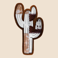 Leather Cowhide Cactus Urban Heavy Tee | Teevron