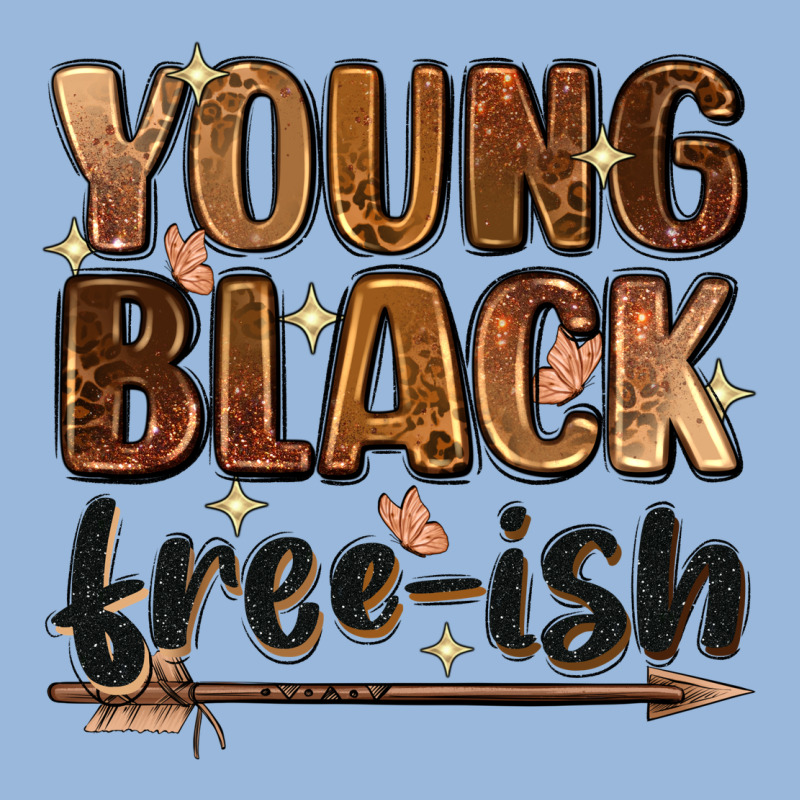 Young Black Free-ish Premium Hoodie by Zillion Design Studio | Teevron