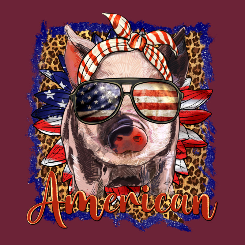 Amerıcan Pig Long Sleeve Tee by BarkalooDesign | Teevron