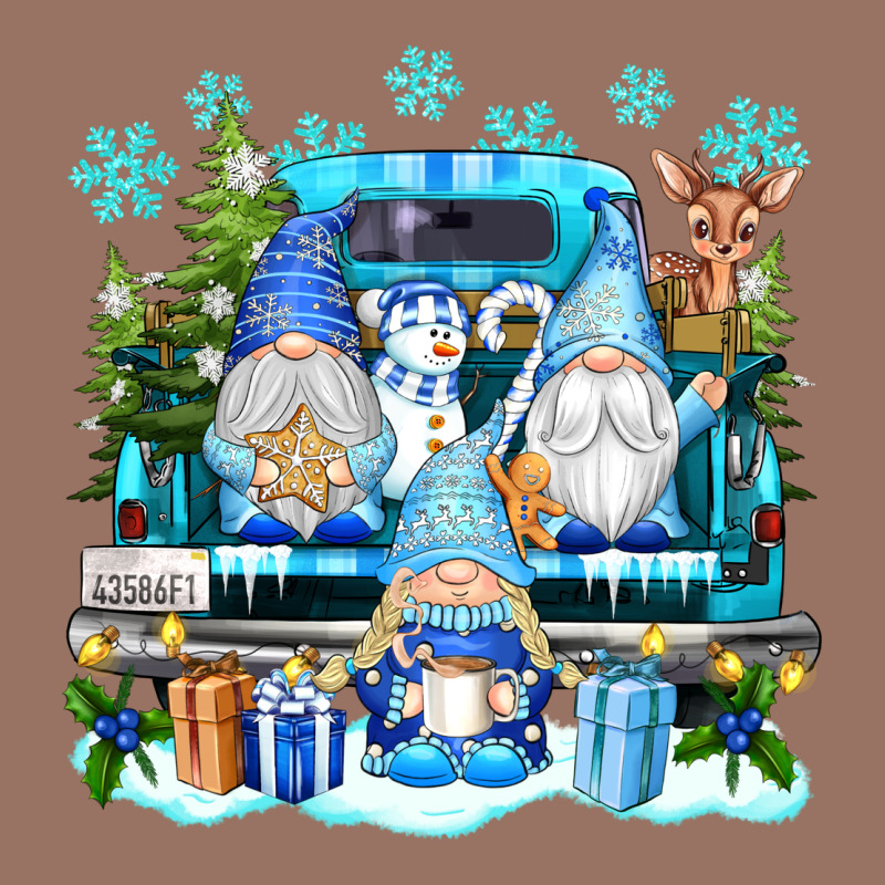 Snowman Gnome Truck Premium Hoodie by texasbilliewilder | Teevron