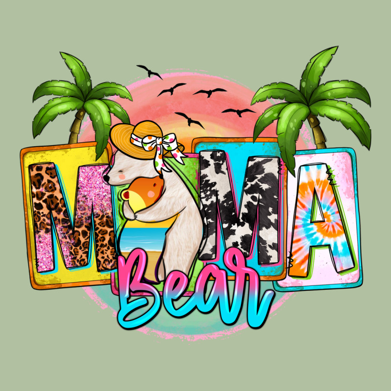 Mama Bear Summer Urban Hoodie by Zillion Design Studio | Teevron