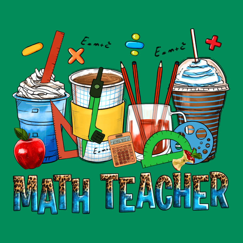 Math Teacher Coffee Cups Urban Hoodie by Zillion Design Studio | Teevron