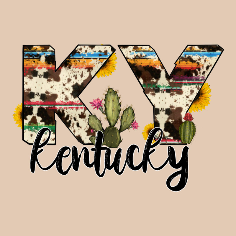 Kentucky State Cowhide Serape Cactus Urban Hoodie by RanaPortraitStore | Teevron