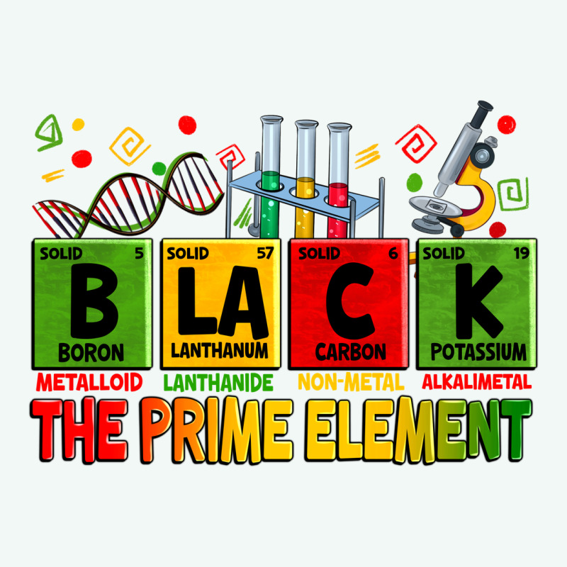 Black The Prime Element Juneteenth Premium Hoodie by Zillion Design Studio | Teevron