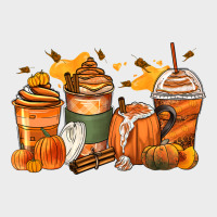 Pumpkin Spice Latte Coffee Cups Urban Hoodie | Teevron