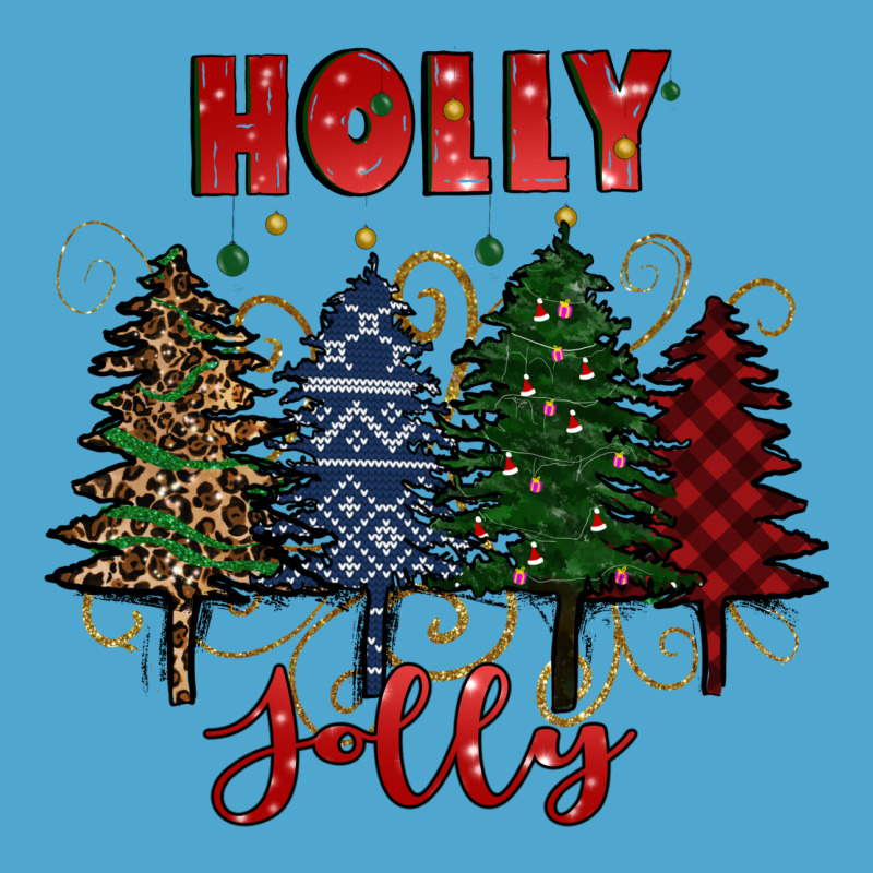 Holly Jolly Christmas Trees Premium Hoodie by RanaPortraitStore | Teevron