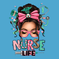 Afro Messy Bun Nurse Life Premium Hoodie | Teevron