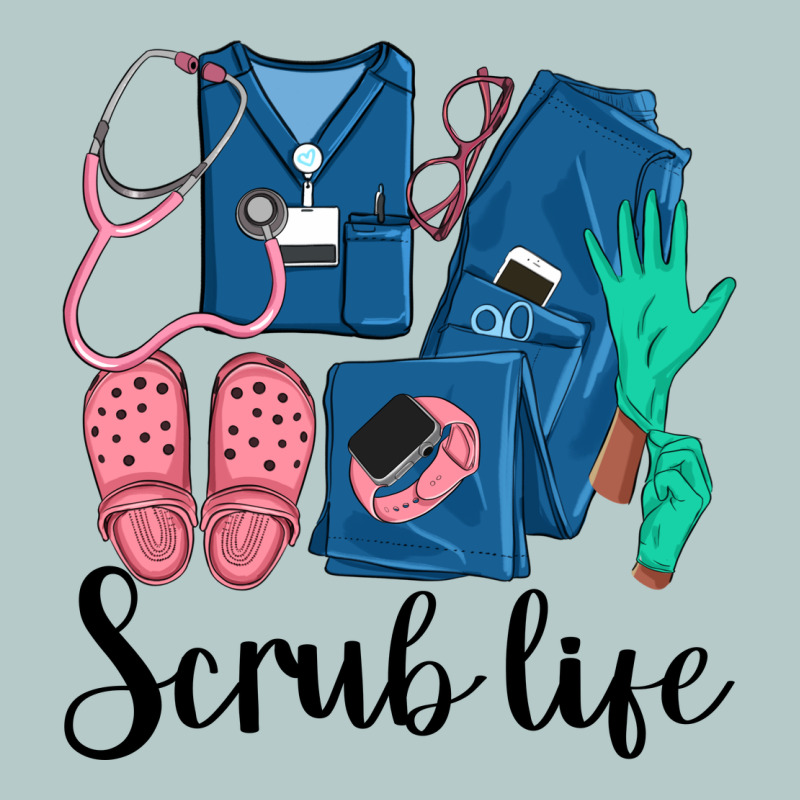 Scrub Life Nurse Heavy Core Tee by LillyAllenDesigns | Teevron