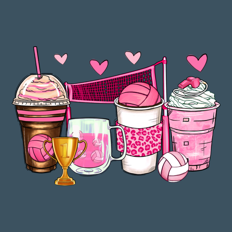 Volleyball Coffee Cups Urban Hoodie by Zillion Design Studio | Teevron