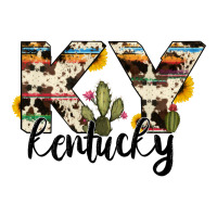 kentucky state cowhide serape cactus | Teevron