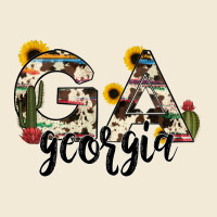 Georgia State Cowhide Serape Cactus Premium Hoodie | Teevron