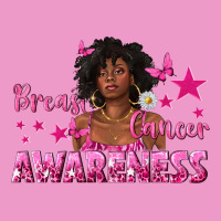 Breast Cancer Awareness With Afro Woman Urban Hoodie | Teevron