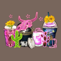 Neon Western Coffee Cups Premium Hoodie | Teevron