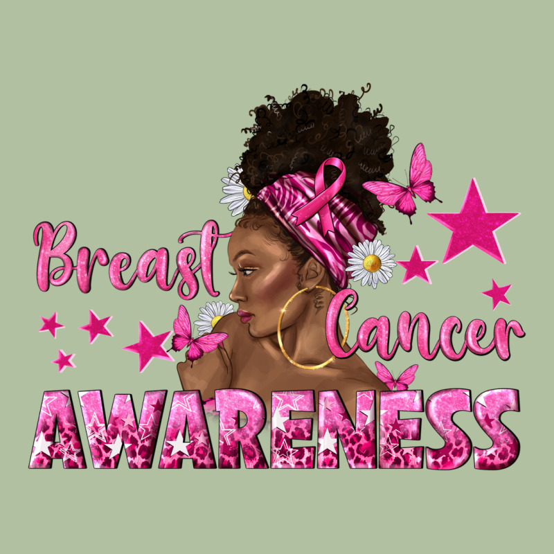 Breast Cancer Awareness With Afro Woman Urban Hoodie by texasbilliewilder | Teevron