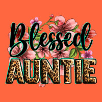 Flowers Blessed Auntie Premium Hoodie | Teevron