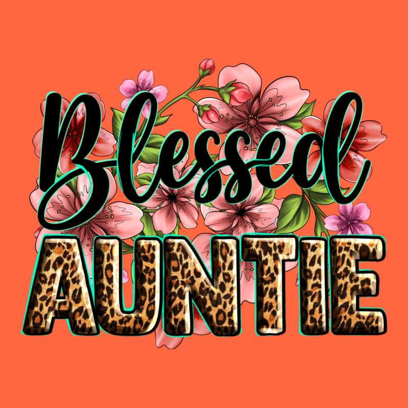Flowers Blessed Auntie Premium Hoodie by Zillion Design Studio | Teevron