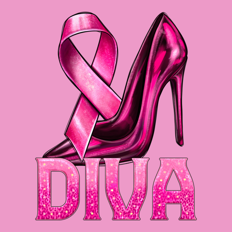 Breast Cancer Diva Ribbon And Heels Urban Hoodie by texasbilliewilder | Teevron