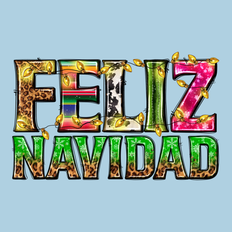 Feliz Navidad With Pattern Premium Hoodie by texasbilliewilder | Teevron