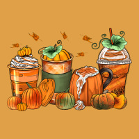 Pumpkins Coffee Cups Premium Hoodie | Teevron