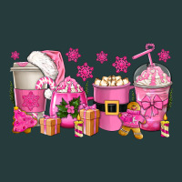 Pink Christmas Coffee Cups Premium Hoodie | Teevron