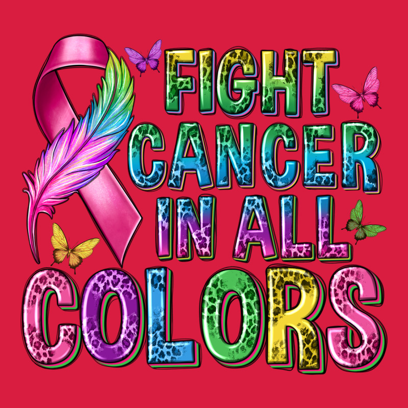 Fight Cancer In All Colors Premium Hoodie by texasbilliewilder | Teevron