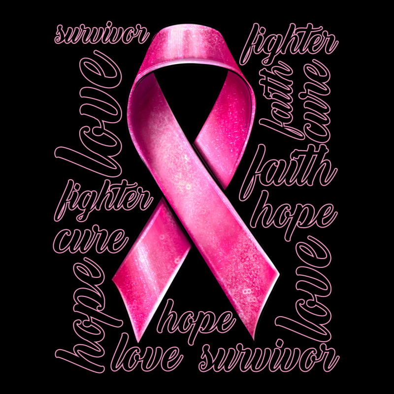Breast Cancer Ribbon Hope Love Faith Urban Hoodie by texasbilliewilder | Teevron