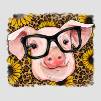 Sunflowers Pig Premium Hoodie | Teevron