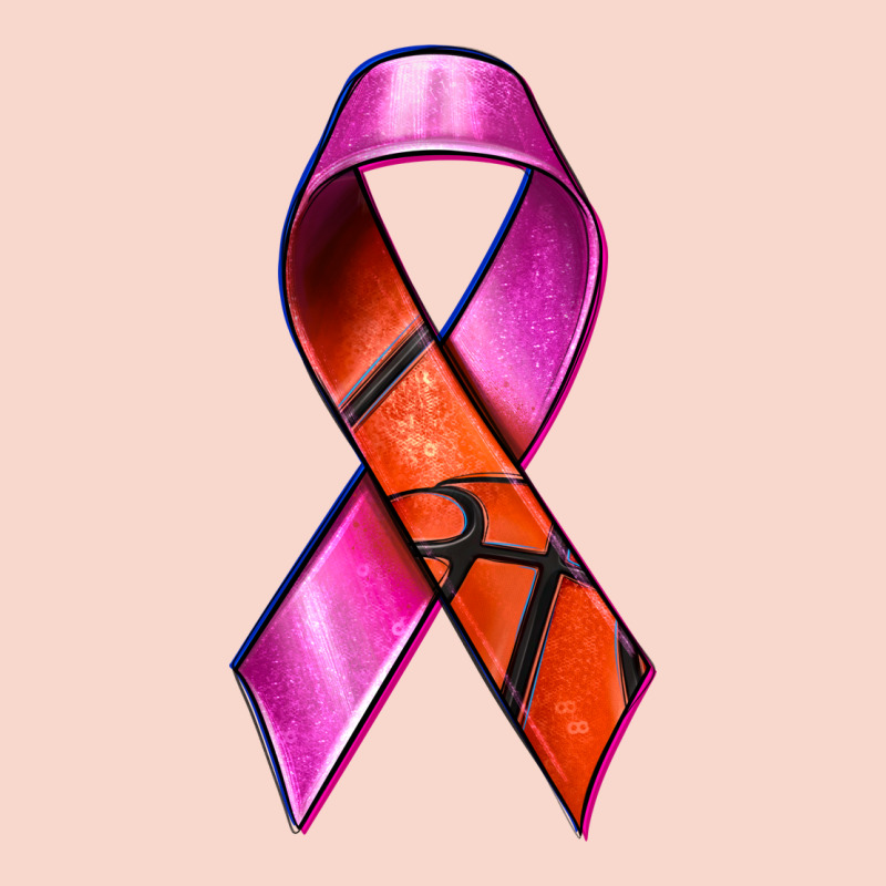 Breast Cancer Ribbon Basketball Urban Hoodie by texasbilliewilder | Teevron
