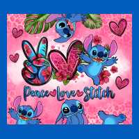 Peace Love Stitch Urban Hoodie | Teevron