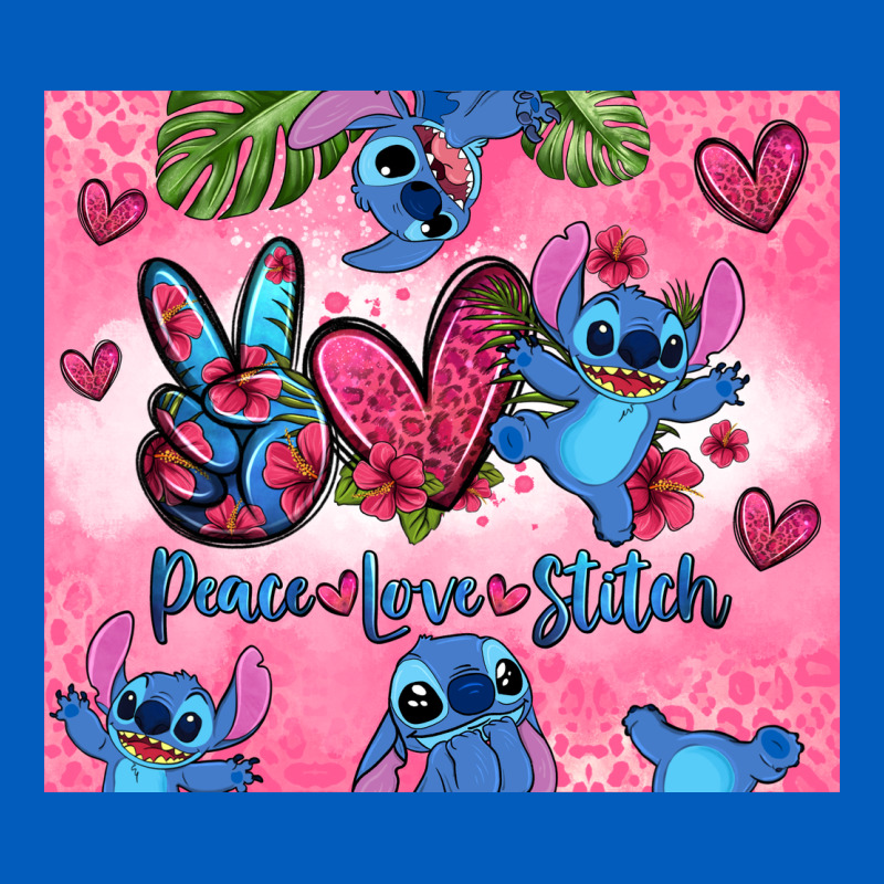 Peace Love Stitch Urban Hoodie by Zillion Design Studio | Teevron