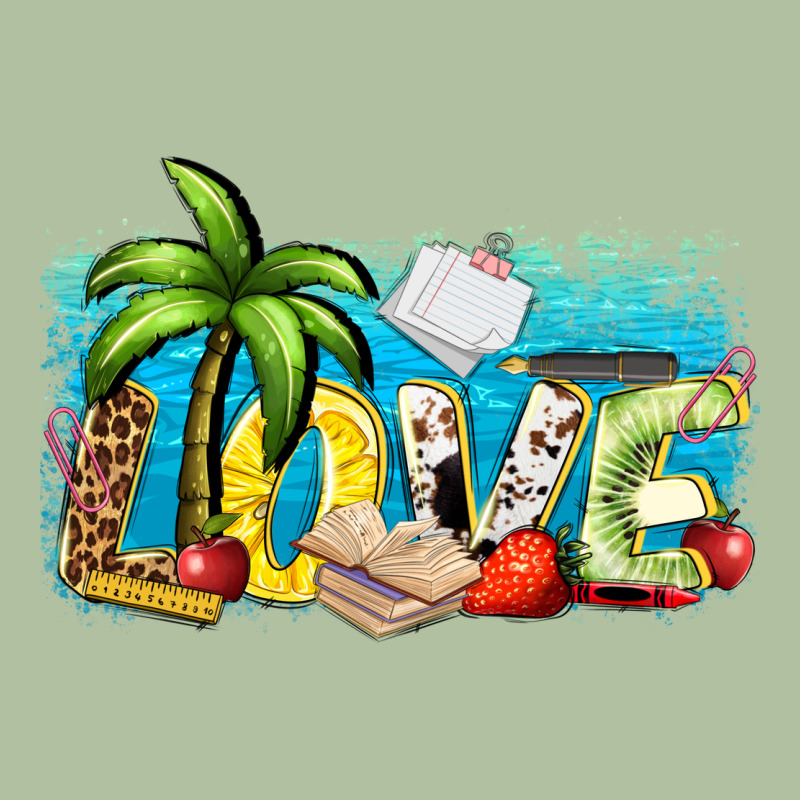Love Summer Teacher Urban Hoodie by Zillion Design Studio | Teevron