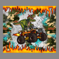 Monster Truck Dinosaur T Rex Tumbler Vintage Tee | Teevron