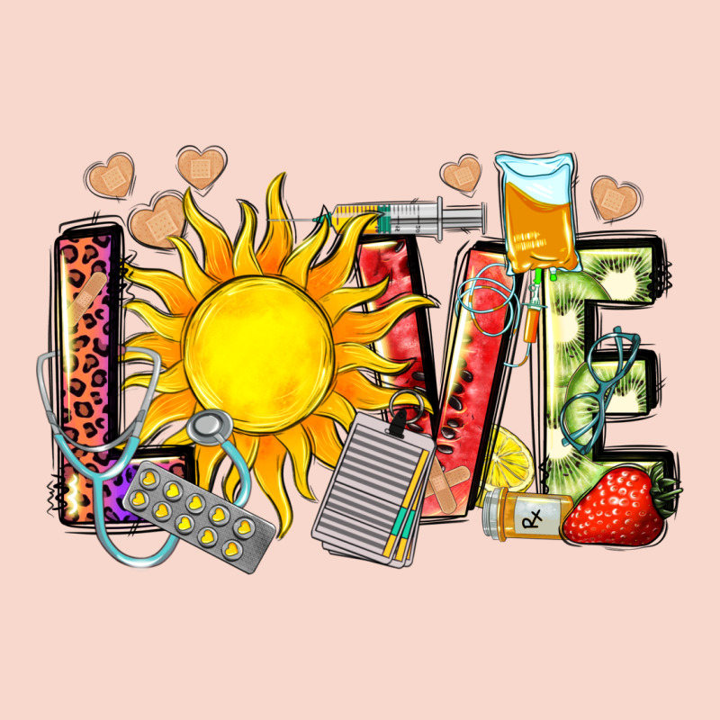 Love Summer Nurse Urban Hoodie by Zillion Design Studio | Teevron