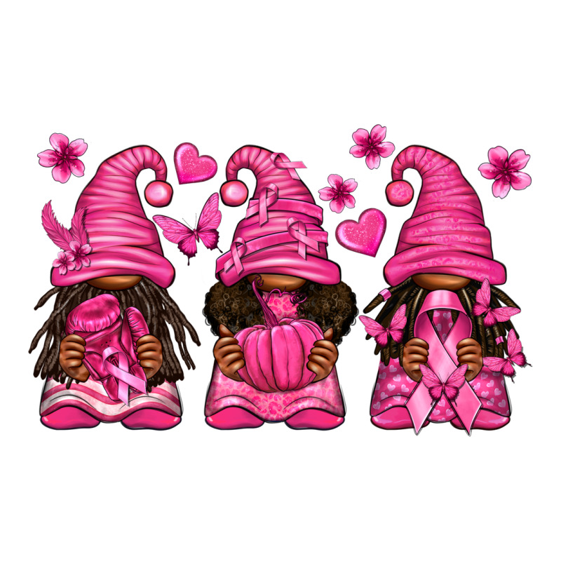 Breast Cancer Afro Gnomies Premium Hoodie by texasbilliewilder | Teevron