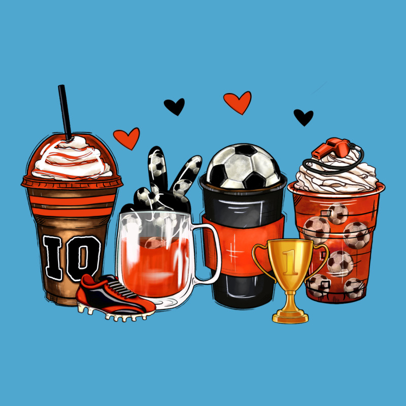 Soccer Coffee Cups Premium Hoodie by Zillion Design Studio | Teevron